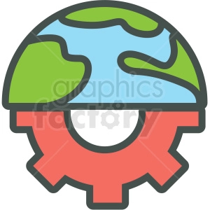 world progress vector icon