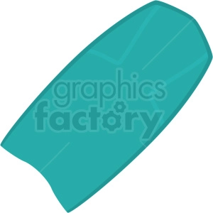 bodyboard vector clipart