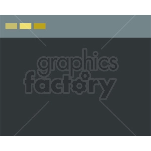 browser window vector graphic