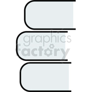 cartoon book vector clipart 5