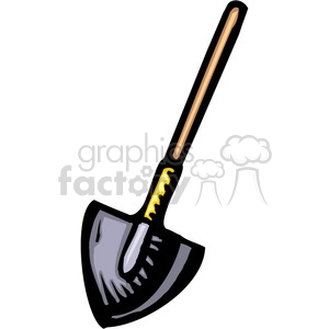 dirt shovel