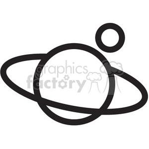 planet vector icon