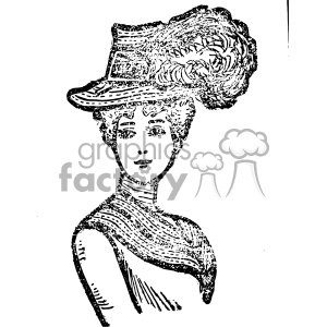 1900 women vintage vintage 1900 vector art GF