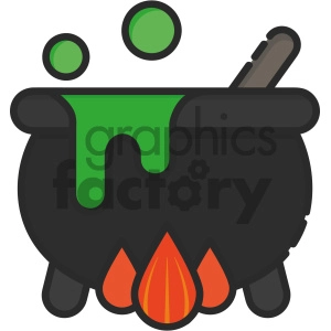 Cauldron vector art