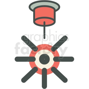 laser beam machine manufacturing icon