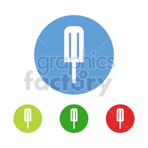 popsicle vector clipart set