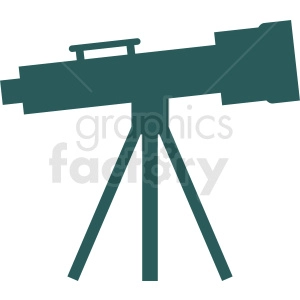 telescope vector icon