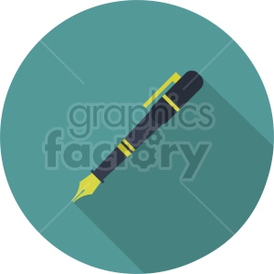 ink pen vector clipart 2