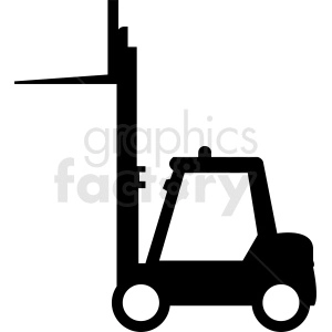 fork lift vector clipart