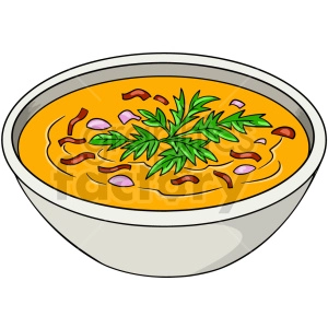 ramen dinner vector clipart