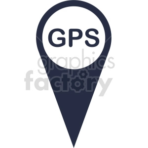 gps marker vector clipart