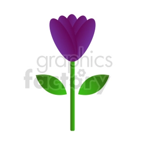 flowers vector clipart 7