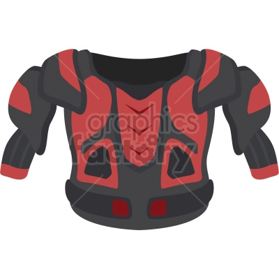 hockey protection gear vector clipart