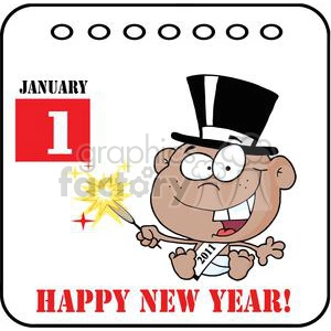 3736-New-Year-Baby-Cartoon-Callendar