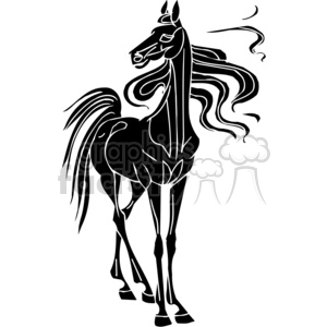 standing horse design