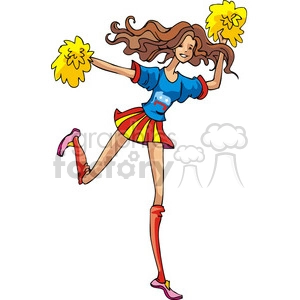 Republican cheerleader