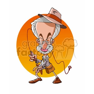 Steven Spielberg cartoon caricature