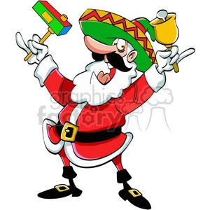 mexican santa claus cartoon