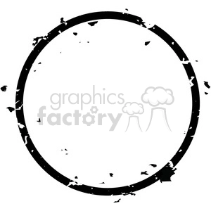 grunge weathered distressed round vector art