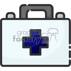 First aid kit clip art vector images