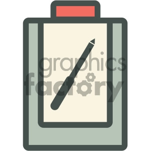 doctor clipboard medical vector icon