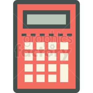 calculator vector icon