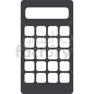 calculator vector clipart 16