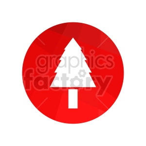 christmas tree vector graphic