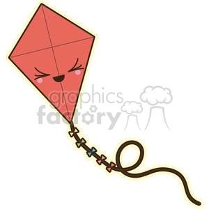 Kite vector clip art image