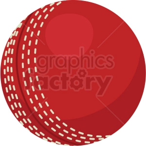 cricket ball vector clipart no background