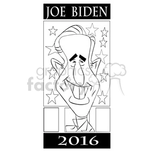 joe biden 2016 black and white