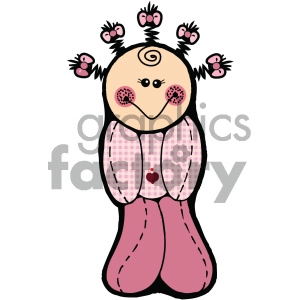 voodoo type doll cartoon