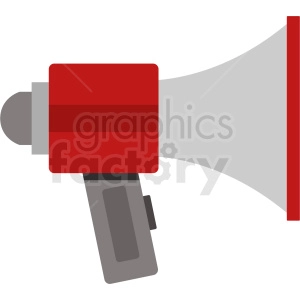 megaphone flat vector icon