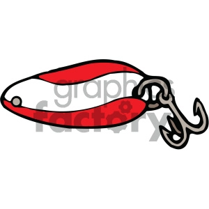 fishing lure 005 vector image