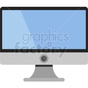 mac computer monitor vector icon