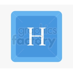 blue hospital icon design