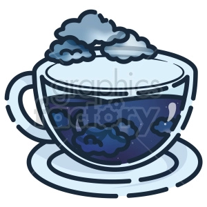 storm cup vector clipart