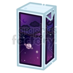 juice box vector clipart