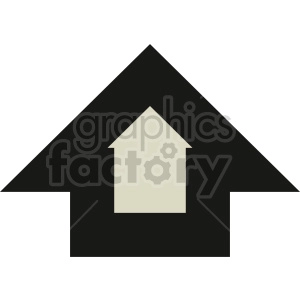 large arrow icon vector clipart