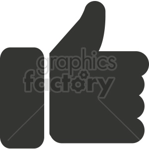 like symbol vector clipart