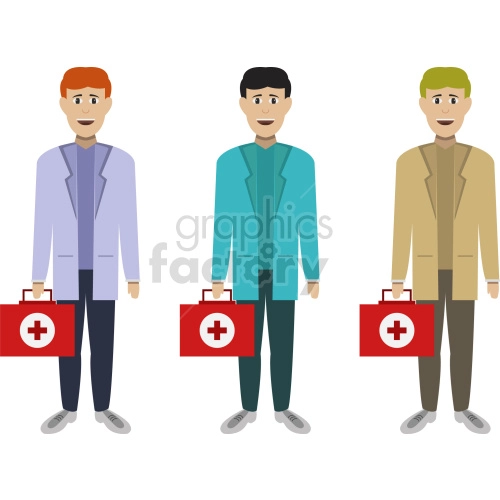 doctor clipart set