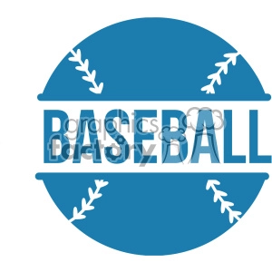 baseball design svg cut file vector