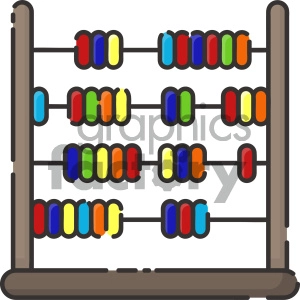 Abacus vector art