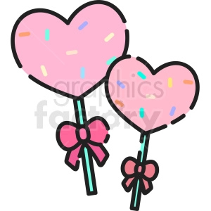 lollipops vector icon