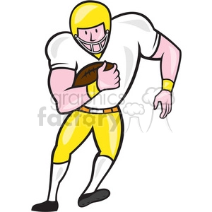 american football fullback front OL