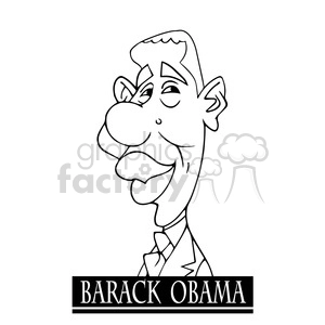 barack obama black white