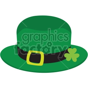 st patricks day leprechaun hat no background