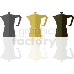 coffee pot vector designs