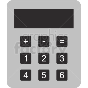 cartoon calculator clipart