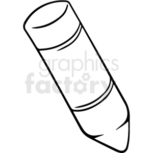 black and white cartoon crayon vector